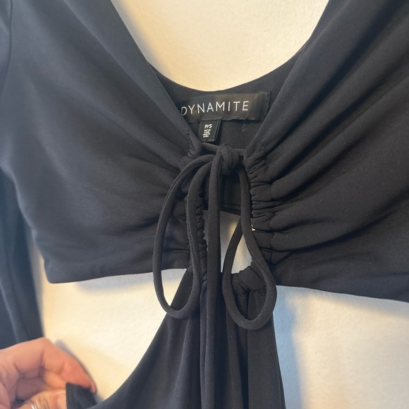 Dynamite black dress S - Picture 3 of 4